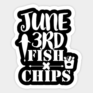 Rendez-vous on June 3rd Sticker